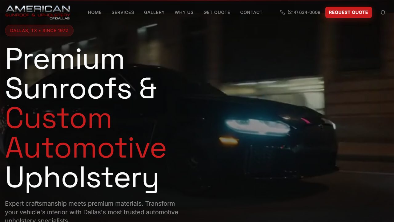ASU Dallas website preview